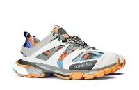 balenciaga triple s trainers 2019 white blue orange